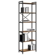Рафт за книги Старо дърво 60 x 30 x 189,5 см Инженерно дърво