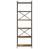 Рафт за книги Старо дърво 60 x 30 x 189,5 см Инженерно дърво