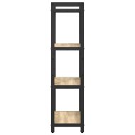 Рафт за книги Сонома дъб 60 x 30 x 120 см Инженерно дърво