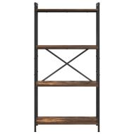 Рафт за книги Димян дъб 60 x 30 x 120 см Инженерно дърво