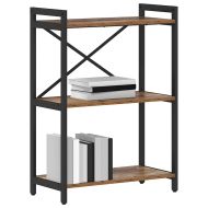 Рафт за книги Старо дърво 60 x 30 x 85 cm Инженерно дърво
