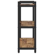 Рафт за книги Старо дърво 60 x 30 x 85 cm Инженерно дърво