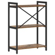 Рафт за книги Старо дърво 60 x 30 x 85 cm Инженерно дърво