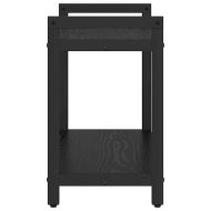 Рафт за книги 60 x 30 x 50 см Инженерна дървесина Черния дъб