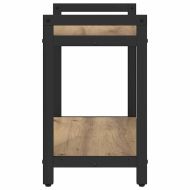 Рафт за книги 60 x 30 x 50 см Инженерна дървесина Дъб