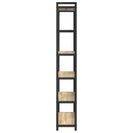 Рафт за книги Сонома дъб 80 x 30 x 189,5 см Инженерно дърво