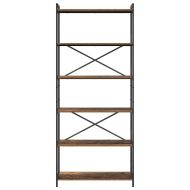 Рафт за книги Старо дърво 80 x 30 x 189,5 см Инженерно дърво