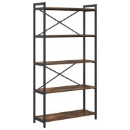 Рафт за книги Димян дъб 80 x 30 x 155 см Инженерно дърво