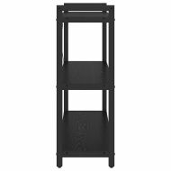 Рафт за книги Черния дъб 80 x 30 x 85 cm Инженерно дърво