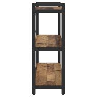 Рафт за книги Старо дърво 80 x 30 x 85 cm Инженерно дърво