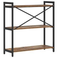 Рафт за книги Старо дърво 80 x 30 x 85 cm Инженерно дърво