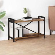 Рафт за книги Старо дърво 40 x 30 x 85 см Инженерно дърво