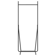 Държач за дрехи Черно 62 x 48 x 158 см Стомана