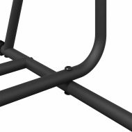 Държач за дрехи Черно 62 x 48 x 158 см Стомана