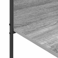 Държач за дрехи Сиво 120 x 44 x 160 см Инженерна дървесина