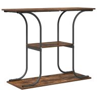 Конзолна маса Димян дъб 101 x 35 x 80,5 см Инженерна дървесина