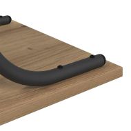 Конзолна маса с рафт Дъб 101 x 35 x 80,5 см Инженерно дърво