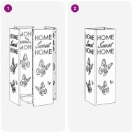 Стойка за чадър Антрацит 15,5 х 15,5 х 49 см Метал