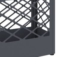 Стойка за дъждовен чадър Антрацит 28 x 12 x 41 см Стомана