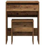 Тоалетка с чекмедже Старо дърво 60 x 40 x 75 cm Инженерно дърво