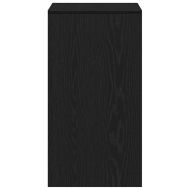 Тоалетка с чекмедже Черен дъб 60 x 40 x 75 cm Инженерно дърво