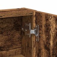 Тоалетка с рафт Старо дърво 80 x 35 x 132 см Инженерно дърво