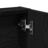 Тоалетка с чекмедже Черния дъб 80 x 35 x 132 см Инженерно дърво