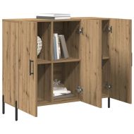Служебен шкаф Дъб 90 x 34 x 80 см Инженерно дърво