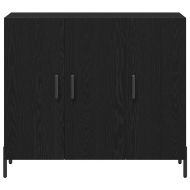 Служебен шкаф Черния дъб 90 x 34 x 80 см Инженерно дърво