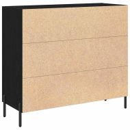 Служебен шкаф Черния дъб 90 x 34 x 80 см Инженерно дърво