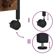 Кухненска количка Старо дърво 50 x 30 x 70 см Инженерно дърво