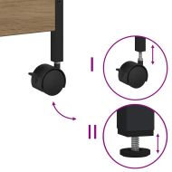 Кухненска количка Дъб 50 x 30 x 70 см Инженерно дърво