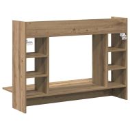 Стенно бюро с рафт дъб артизан 105 x 48 x 75 см Инженерно дърво
