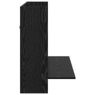 Стенно бюро Черен дъб 105 x 48 x 75 см Инженерна дървесина