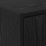 Шкаф за баня с рафт Черния дъб 63 x 29 x 55 cm Инженерно дърво