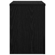 Стойка за растения 2 pcs Черния дъб 25 x 25 x 35 cm