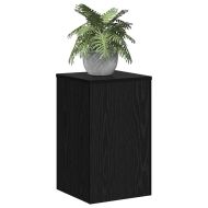 Стойка за растения 2 pcs Черния дъб 30 x 30 x 50 cm