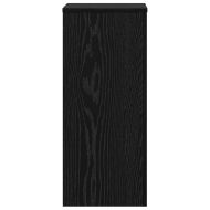 Стойка за растения 2 pcs Черния дъб 30 x 30 x 70 см