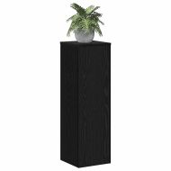 Стойка за растения 2 pcs Черния дъб 25 x 25 x 80 cm