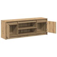 ТВ Единици 139,5 x 34 x 50 см Кафяво Инженерно дърво