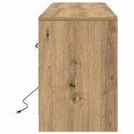 ТВ Единици 139,5 x 34 x 50 см Кафяво Инженерно дърво