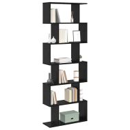 Шкаф за книги Черния дъб 70 x 24 x 193,5 см Инженерно дърво