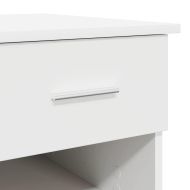 Бюро Бяло 90 x 49 x 75 см Инженерна дървесина
