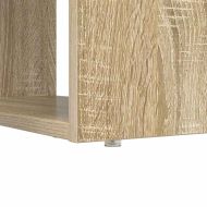 Бюро с рафт Сонома дъб 113 x 54 x 120 см Инженерно дърво