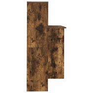 Бюро с рафт Димян дъб 131,5 x 50 x 106,5 см Инженерно дърво