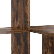 Бюро с рафт Димян дъб 131,5 x 50 x 106,5 см Инженерно дърво