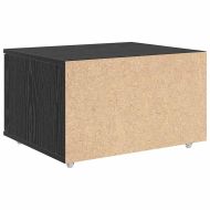 Чекмеджетен шкаф с колело Черния дъб 55 x 45 x 31 см