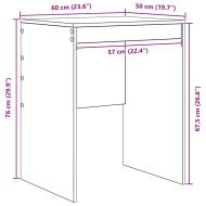 Бюро Димян дъб 60 x 50 x 76 см