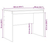 Бюро Старо дърво 100 x 50 x 76 см