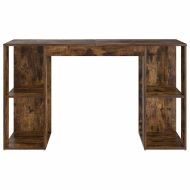 Бюро с рафт Димян дъб 130 x 50.5 x 75 см Инженерно дърво